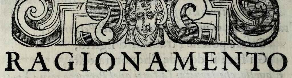 An illustration from Le bravvre del Capitano Spauento : divise in molti ragionamenti in forma di dialogo, 1607, leaf 182