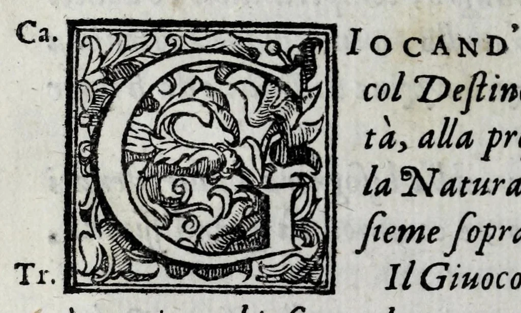 An illustration from Le bravvre del Capitano Spauento : divise in molti ragionamenti in forma di dialogo, 1607, leaf 314