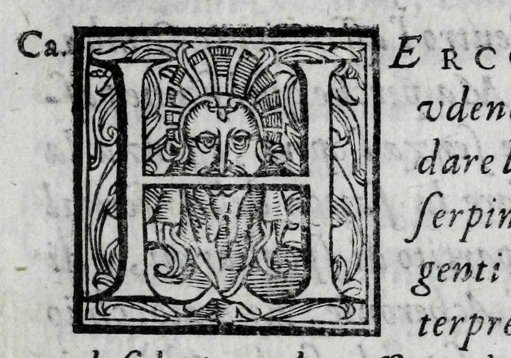 An illustration from Le bravvre del Capitano Spauento : divise in molti ragionamenti in forma di dialogo, 1607, leaf 321