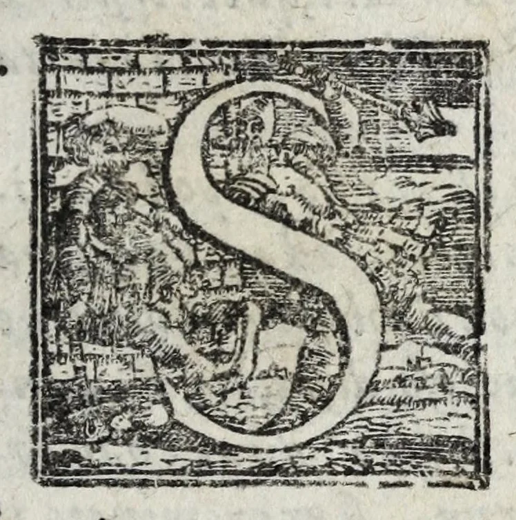 An illustration from Le bravvre del capitano Spauento : divise in molti ragionamenti in forma di dialogo, 1615, leaf 17
