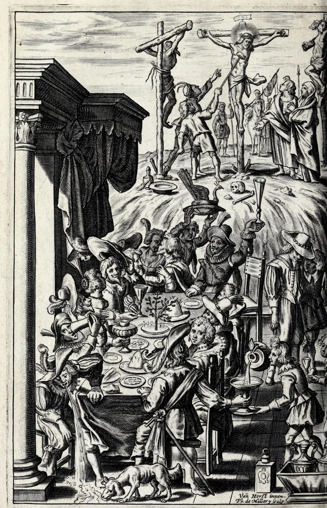 An illustration from Le breuiere des courtisans : enrichy d'vn grand nombre de figures, 1630, leaf 244