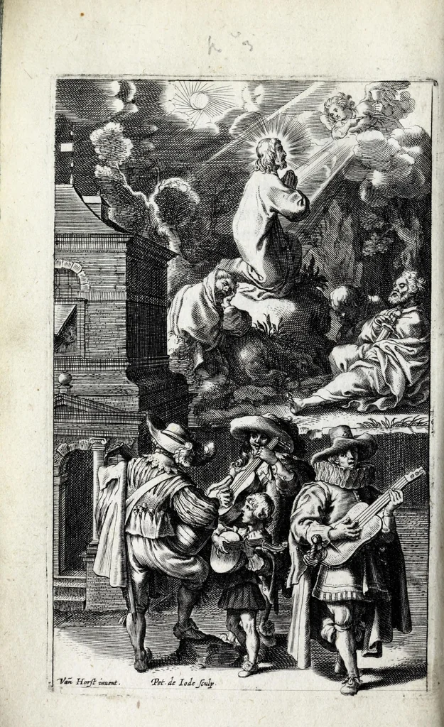 An illustration from Le breuiere des courtisans : enrichy d'vn grand nombre de figures, 1630, leaf 34