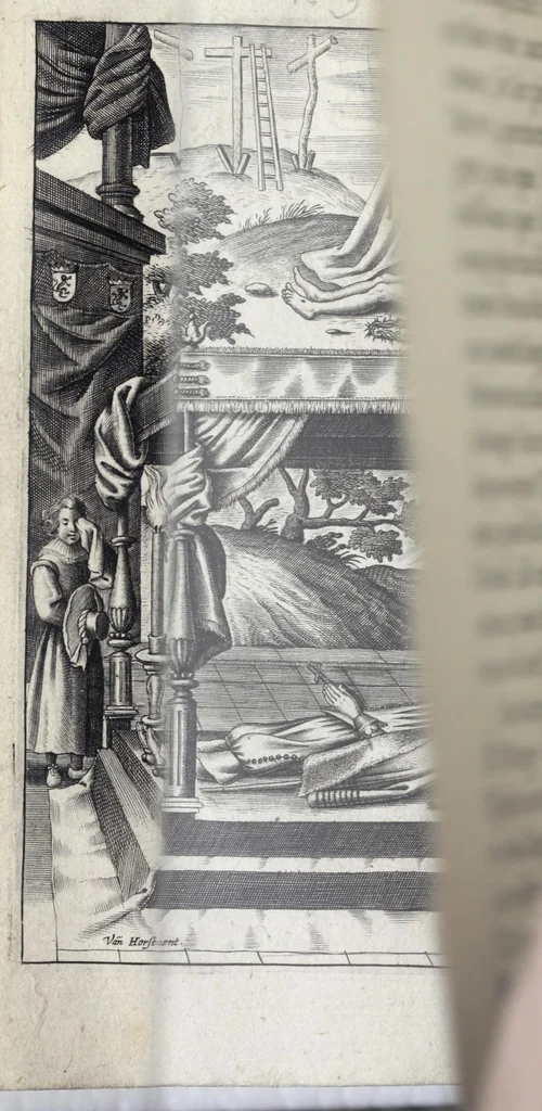 An illustration from Le breuiere des courtisans : enrichy d'vn grand nombre de figures, 1630, leaf 348