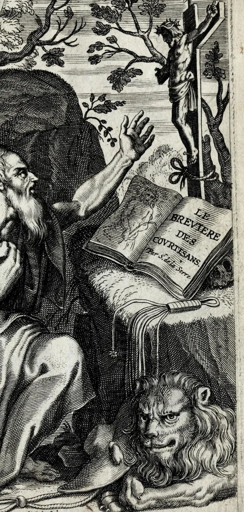 An illustration from Le breuiere des courtisans : enrichy d'vn grand nombre de figures, 1630, leaf 5