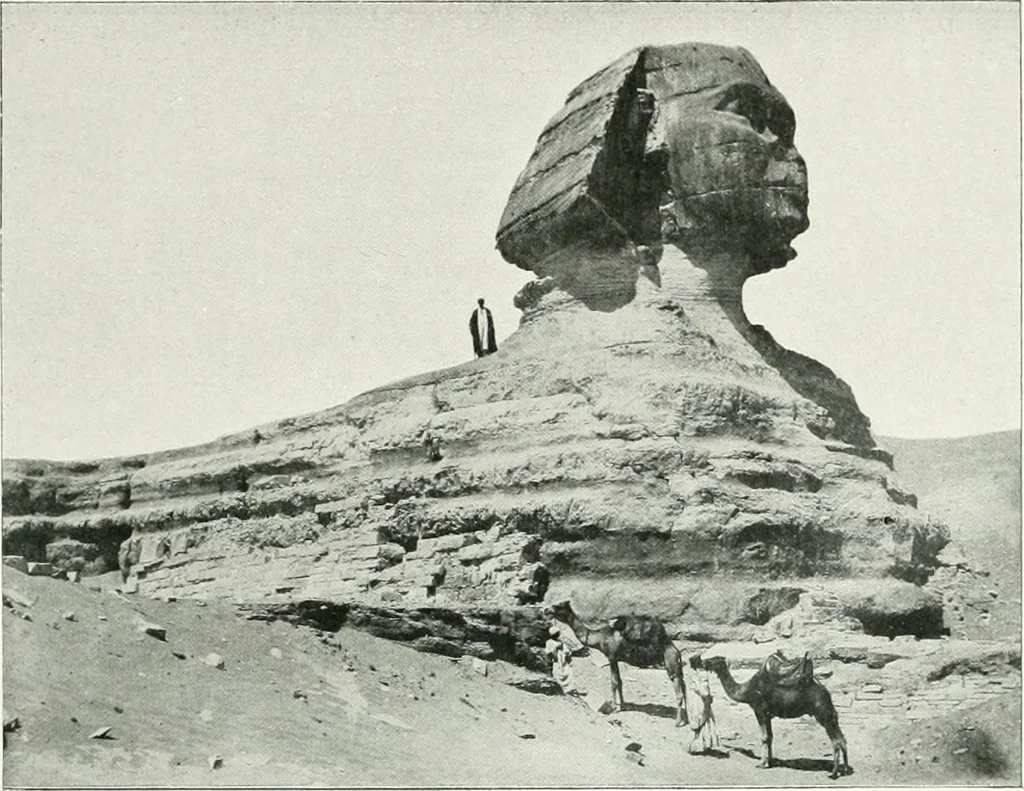 An illustration from Le Caire, le Nil et Memphis, 1906, leaf 100