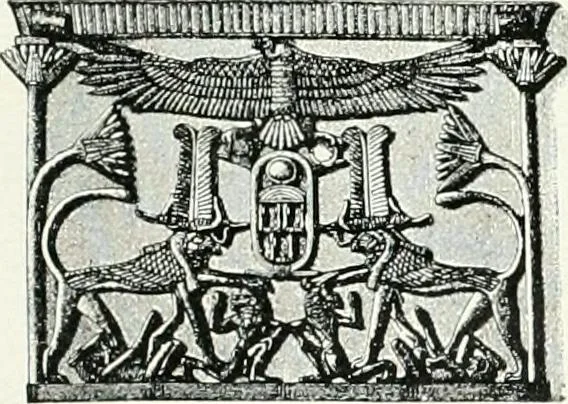 An illustration from Le Caire, le Nil et Memphis, 1906, leaf 116