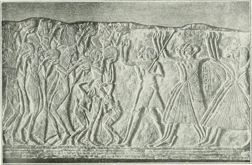 An illustration from Le Caire, le Nil et Memphis, 1906, leaf 122