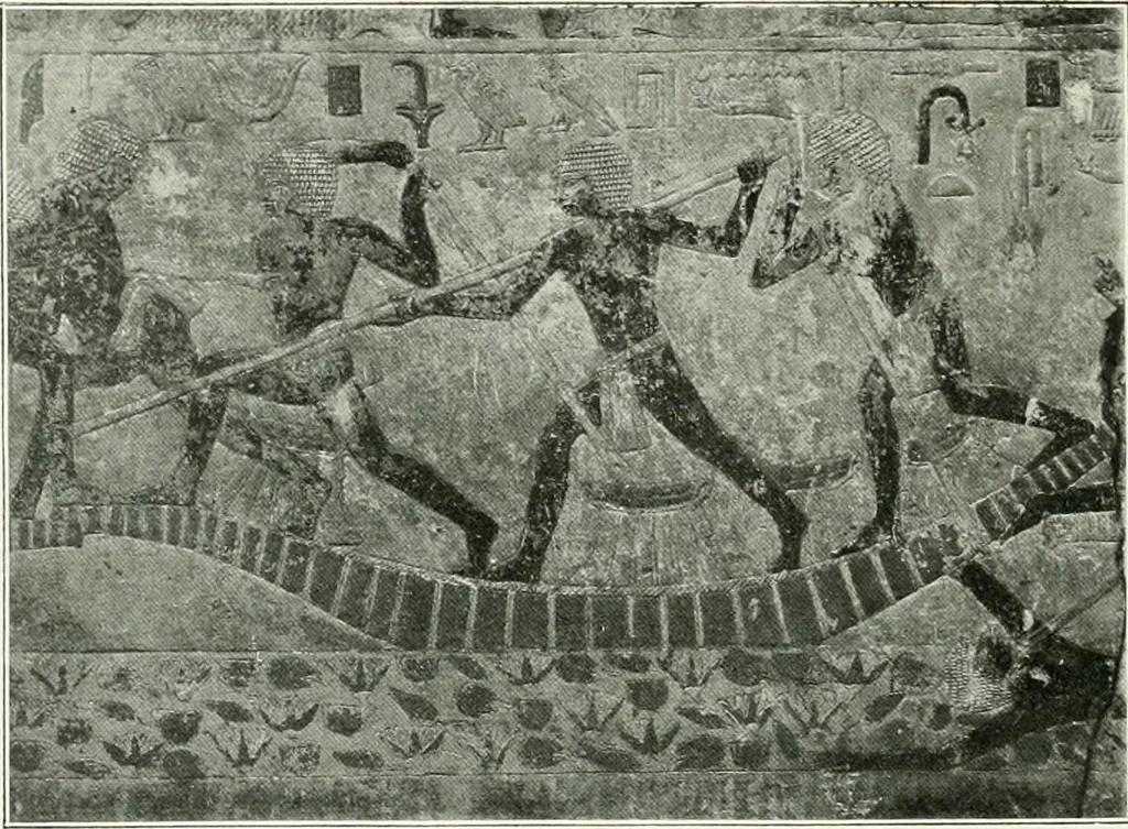 An illustration from Le Caire, le Nil et Memphis, 1906, leaf 123