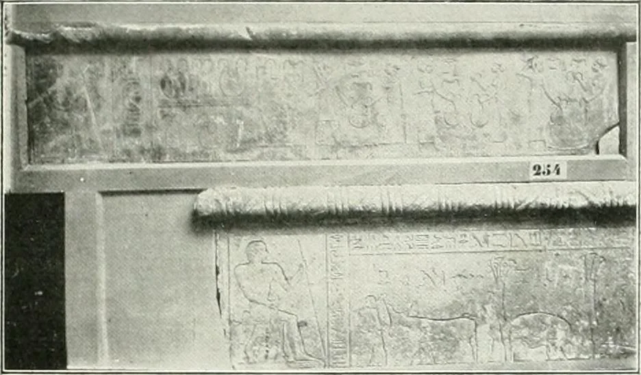 An illustration from Le Caire, le Nil et Memphis, 1906, leaf 144