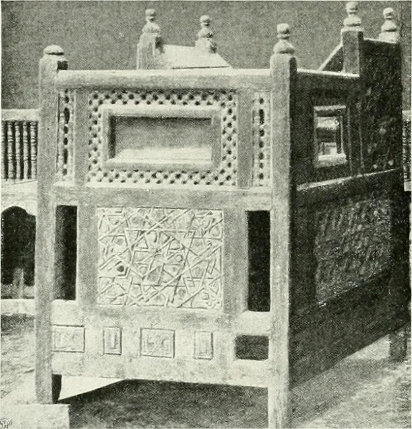 An illustration from Le Caire, le Nil et Memphis, 1906, leaf 153