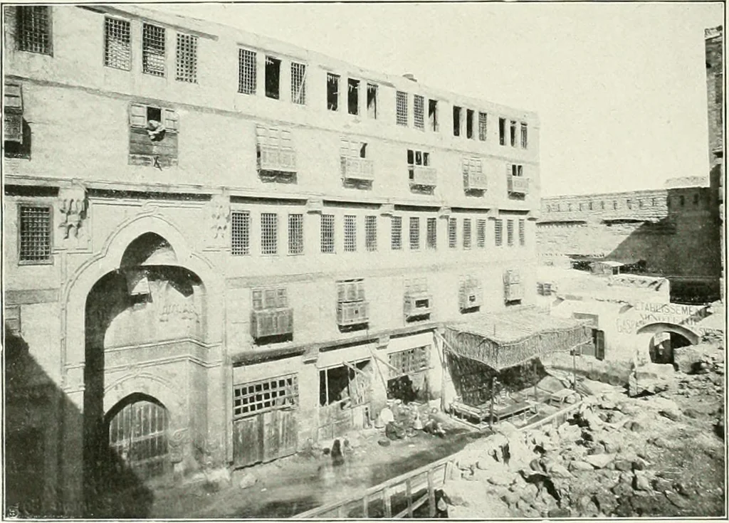 An illustration from Le Caire, le Nil et Memphis, 1906, leaf 161