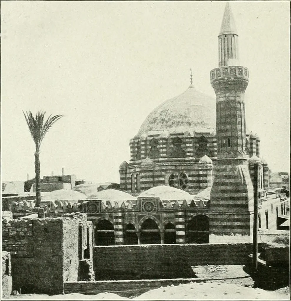 An illustration from Le Caire, le Nil et Memphis, 1906, leaf 165