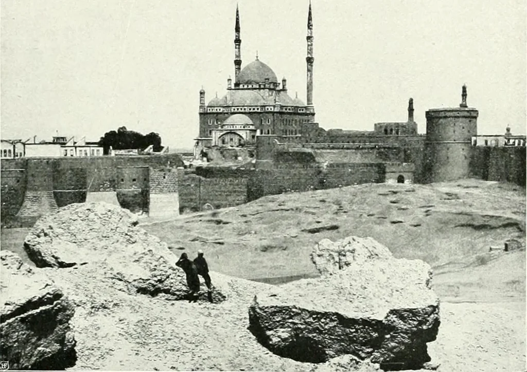 An illustration from Le Caire, le Nil et Memphis, 1906, leaf 22