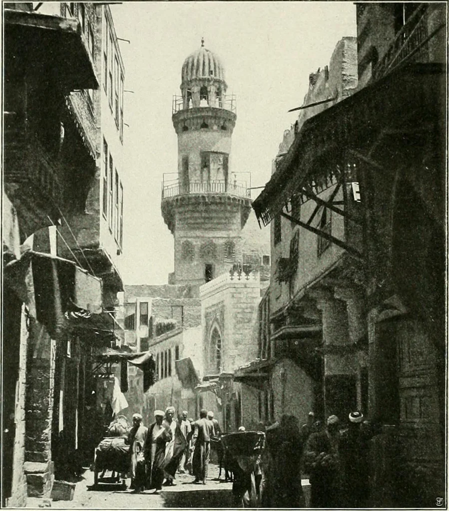An illustration from Le Caire, le Nil et Memphis, 1906, leaf 25