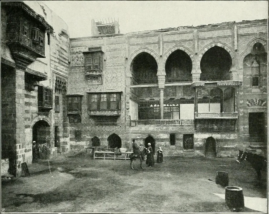 An illustration from Le Caire, le Nil et Memphis, 1906, leaf 34