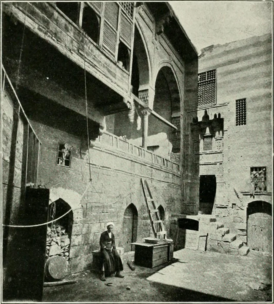An illustration from Le Caire, le Nil et Memphis, 1906, leaf 35