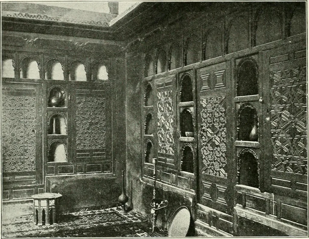 An illustration from Le Caire, le Nil et Memphis, 1906, leaf 37