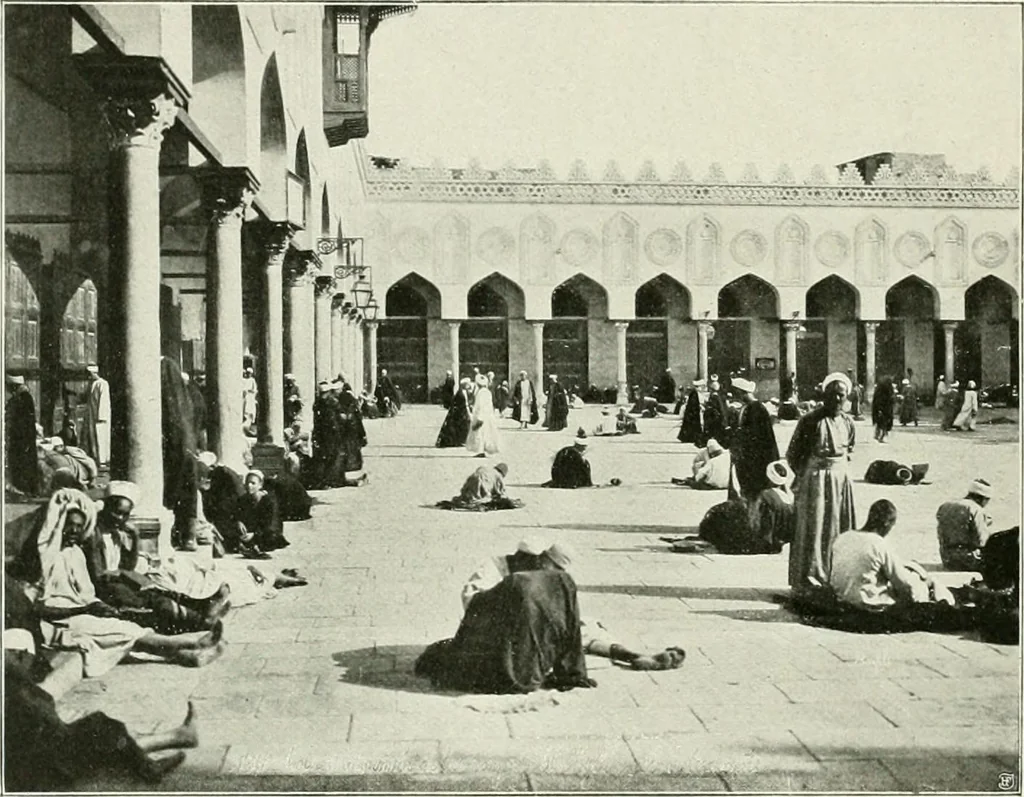 An illustration from Le Caire, le Nil et Memphis, 1906, leaf 55
