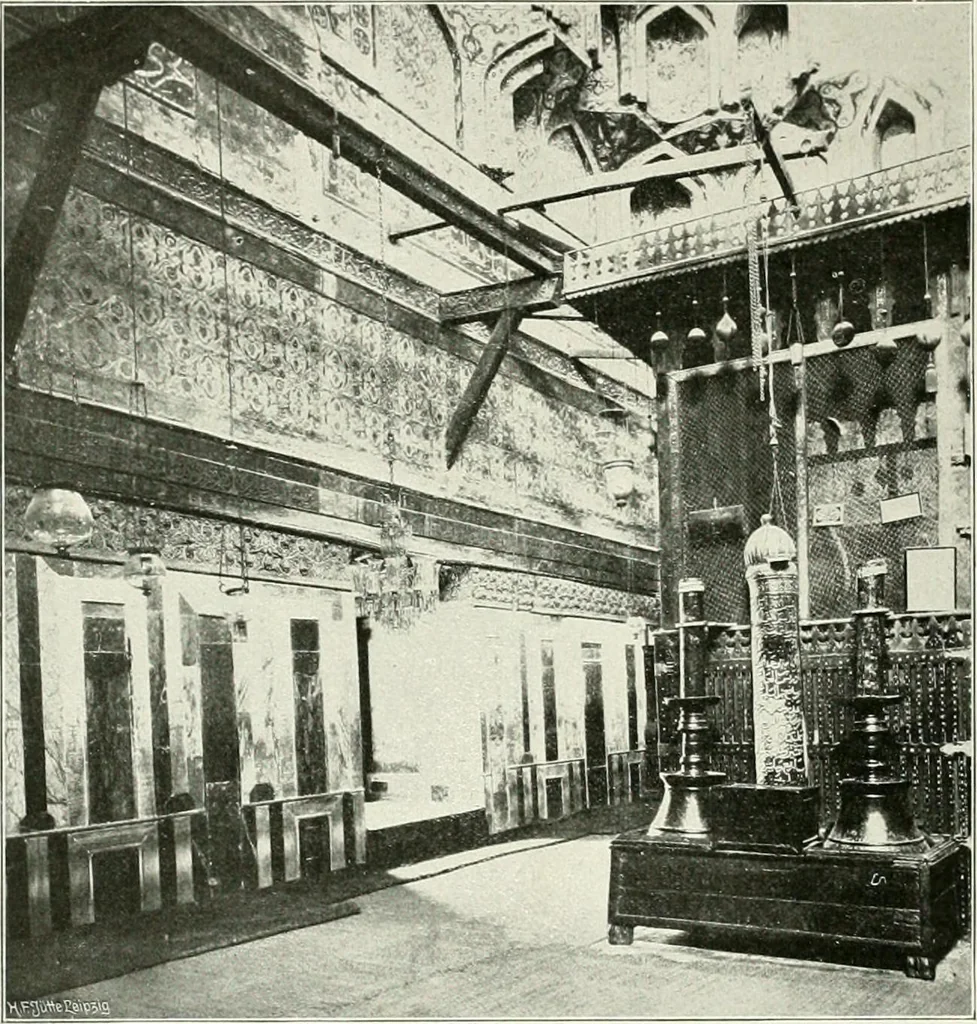 An illustration from Le Caire, le Nil et Memphis, 1906, leaf 87