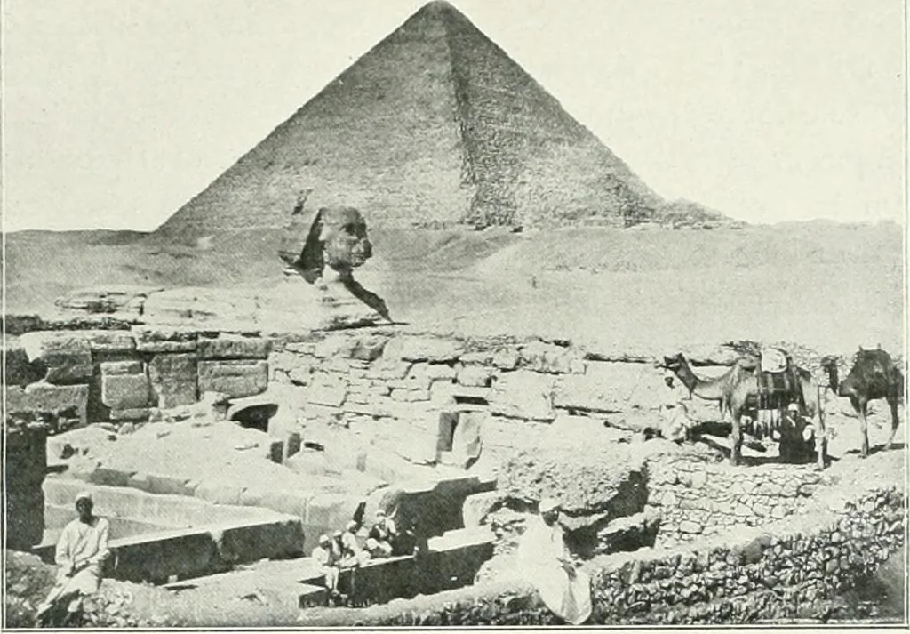 An illustration from Le Caire, le Nil et Memphis, 1906, leaf 96