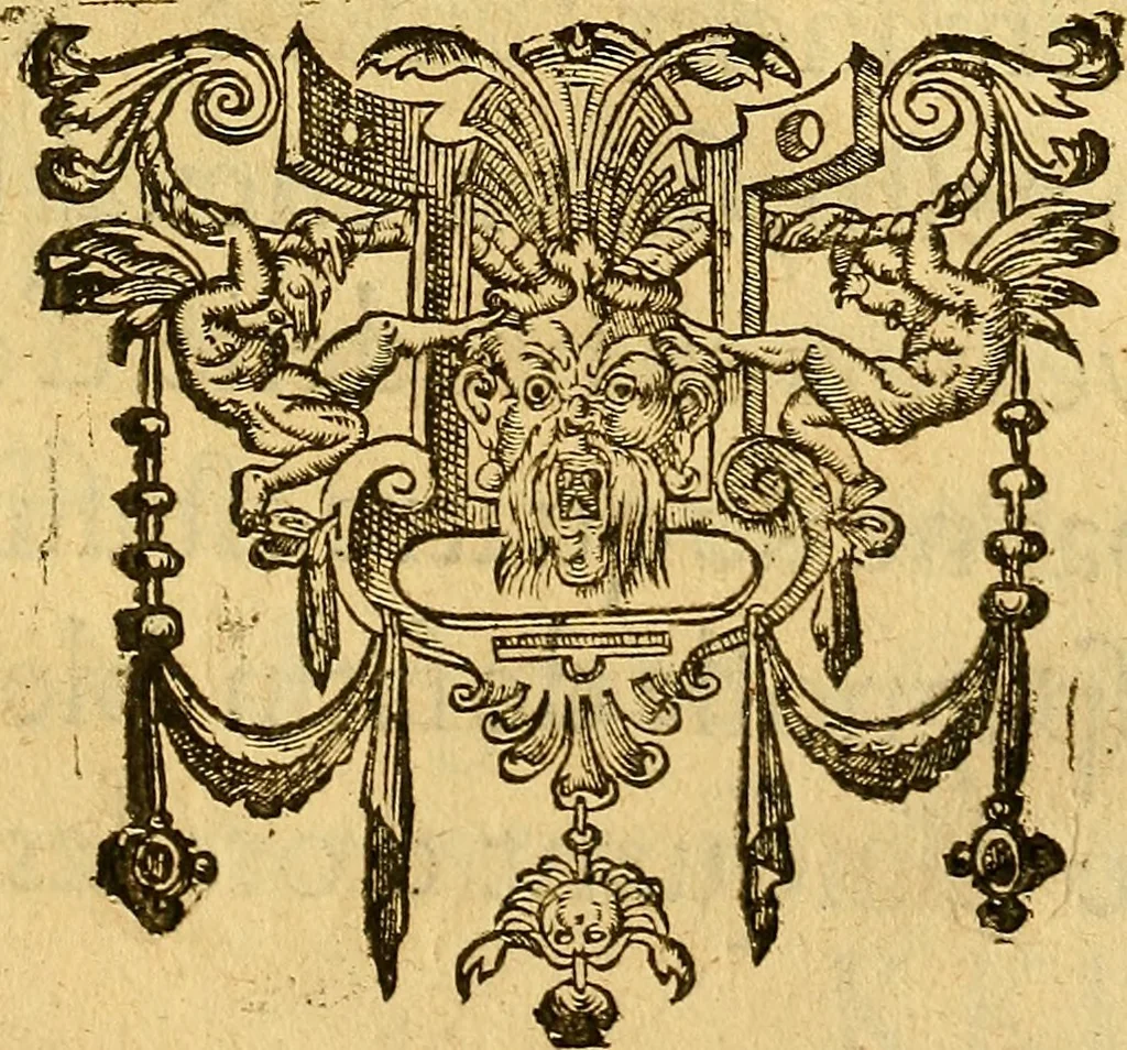 An illustration from Le camp de la place royalle, ov Relation de ce qvi s'y est passé les cinquiesme, sixiesme, & septiesme iour d'auril, mil six cens douze, pour la publication des mariages du Roy, & de Madame, auec l'lnfante, & le Prince d'Espagne .., 1612, leaf 320