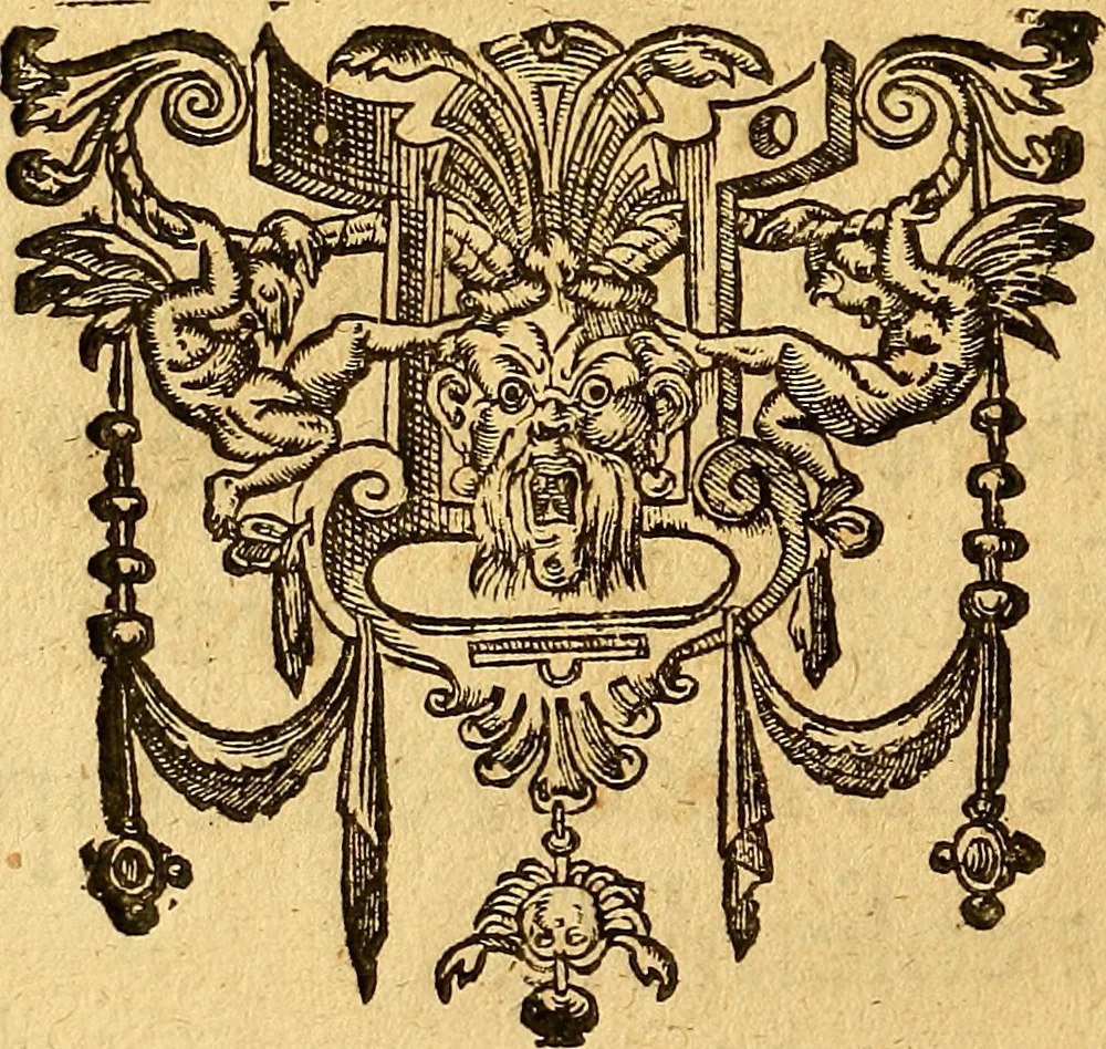 An illustration from Le camp de la place royalle, ov Relation de ce qvi s'y est passé les cinquiesme, sixiesme, & septiesme iour d'auril, mil six cens douze, pour la publication des mariages du Roy, & de Madame, auec l'lnfante, & le Prince d'Espagne .., 1612, leaf 353