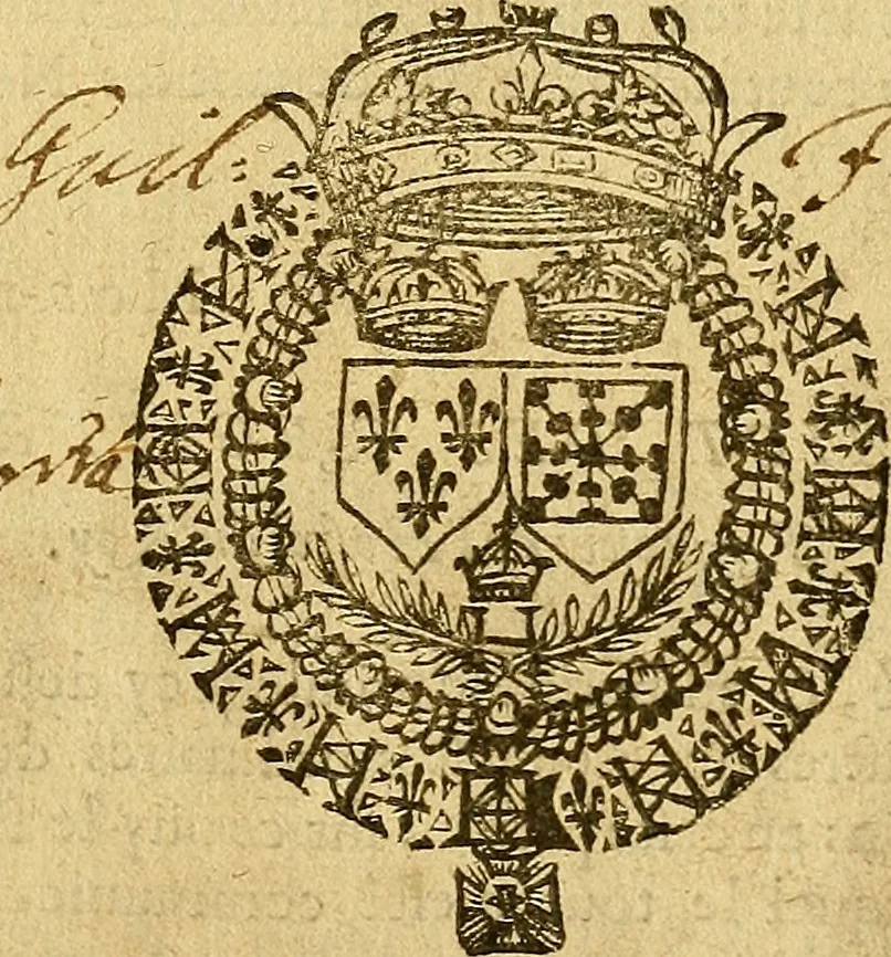 An illustration from Le camp de la place royalle, ov Relation de ce qvi s'y est passé les cinquiesme, sixiesme, & septiesme iour d'auril, mil six cens douze, pour la publication des mariages du Roy, & de Madame, auec l'lnfante, & le Prince d'Espagne .., 1612, leaf 4