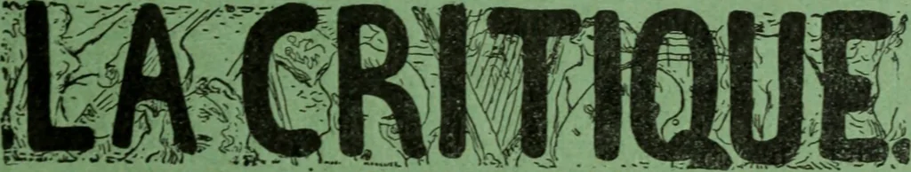An illustration from Le Centavre : [recueil trimestriel de littérature et d'art], 1896, leaf 168