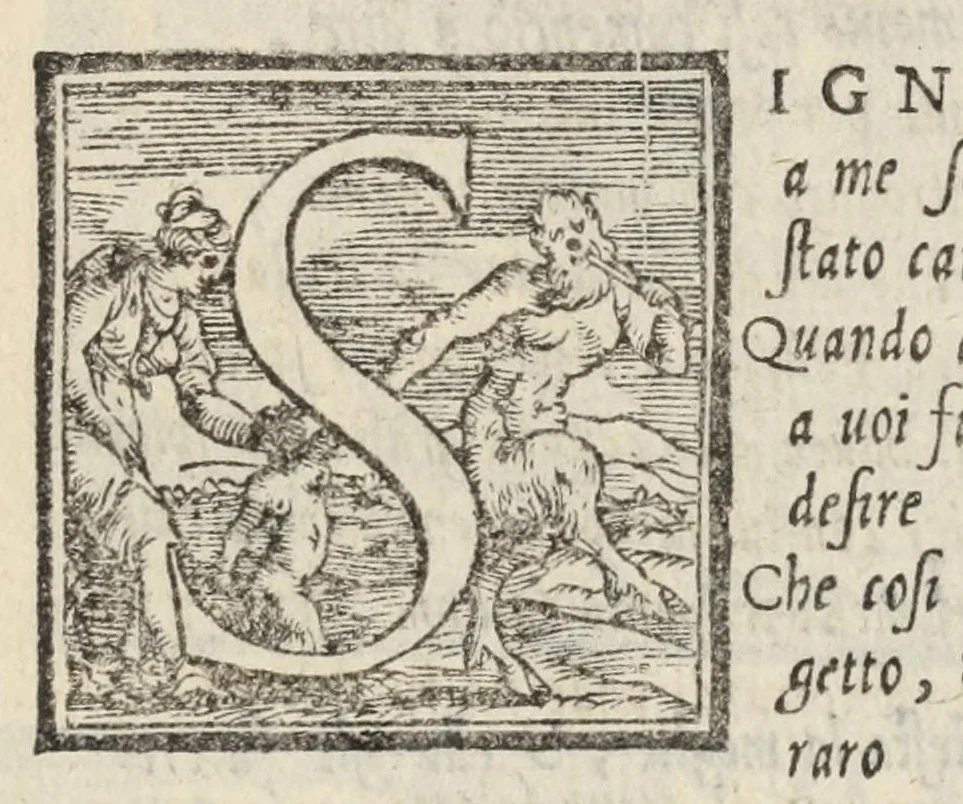 An illustration from Le cento novelle da messer Vincenzo Brugiantino, dette in ottava rima, 1554, leaf 338