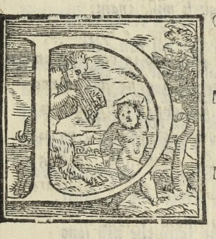 An illustration from Le cento novelle da messer Vincenzo Brugiantino, dette in ottava rima, 1554, leaf 497