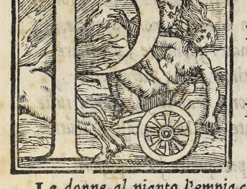An illustration from Le cento novelle da messer Vincenzo Brugiantino, dette in ottava rima, 1554, leaf 92