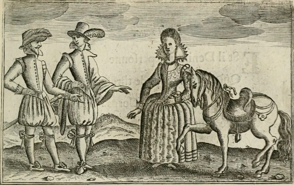 An illustration from Le Centre de l'amour : decouvert soubs divers emblesmes galans et facetieux, 1680, leaf 150