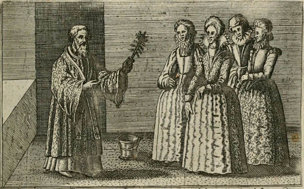 An illustration from Le Centre de l'amour : decouvert soubs divers emblesmes galans et facetieux, 1680, leaf 180