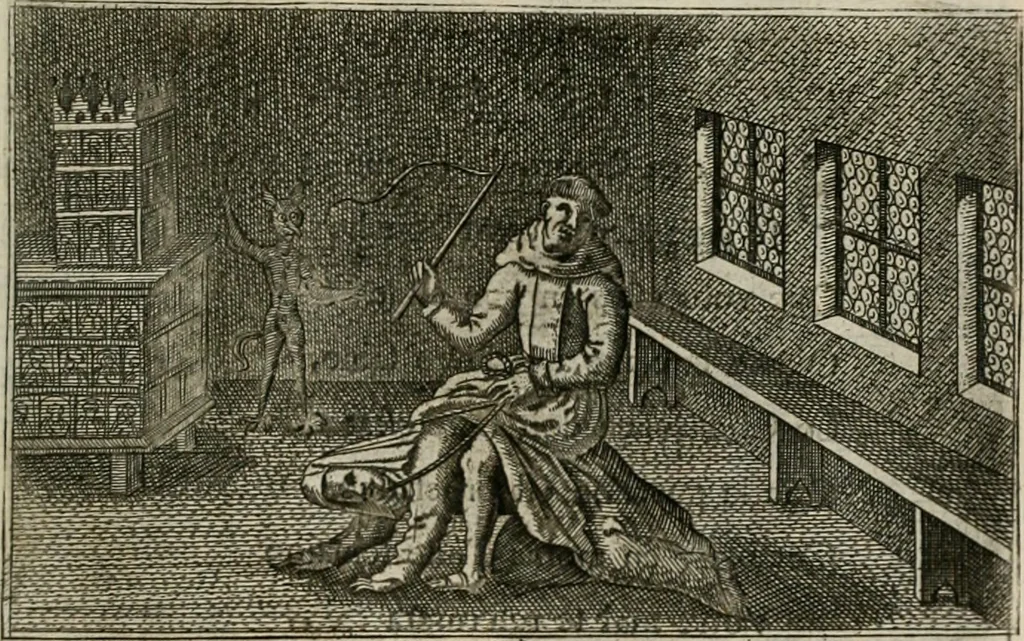An illustration from Le Centre de l'amour : decouvert soubs divers emblesmes galans et facetieux, 1680, leaf 192