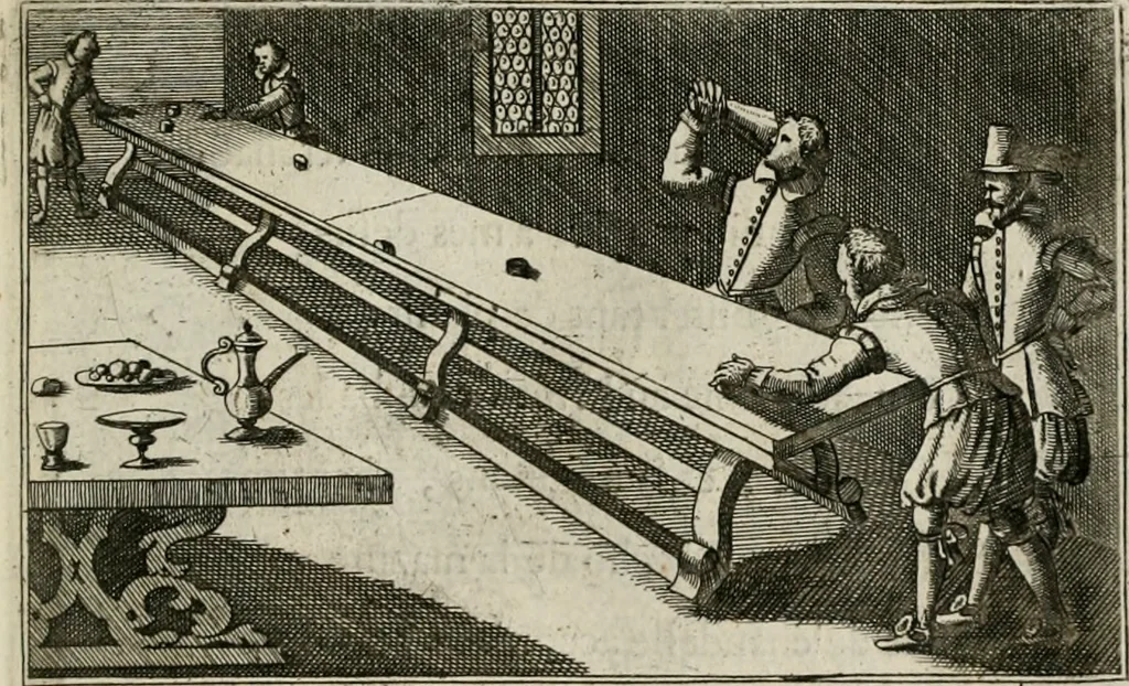 An illustration from Le Centre de l'amour : decouvert soubs divers emblesmes galans et facetieux, 1680, leaf 40
