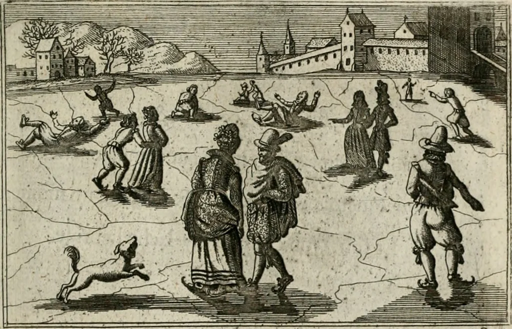 An illustration from Le Centre de l'amour : decouvert soubs divers emblesmes galans et facetieux, 1680, leaf 44