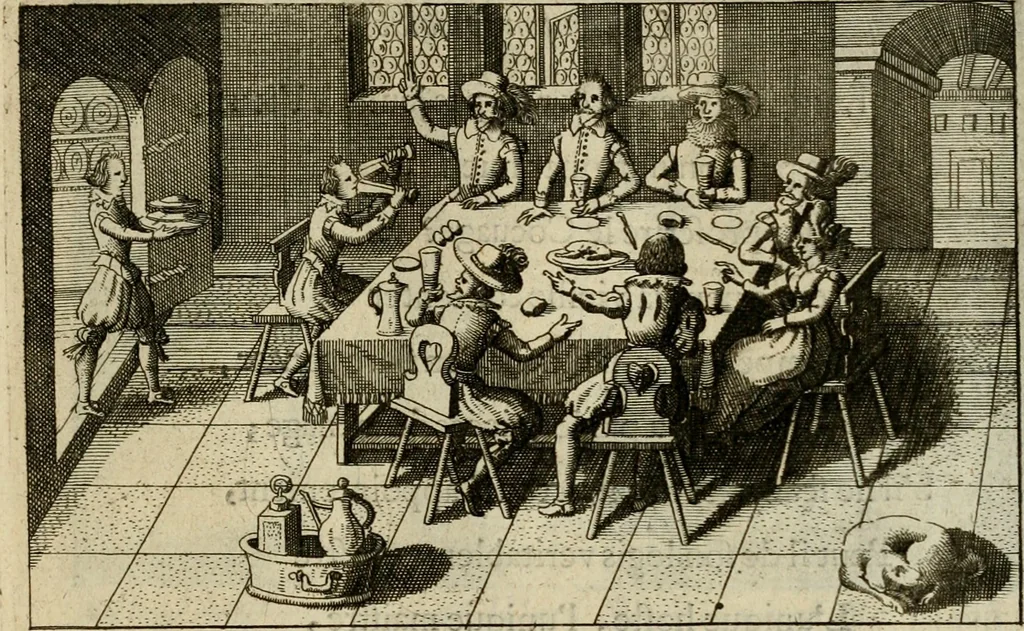 An illustration from Le centre de l'amour : decouvert soubs divers emblesmes galans et facetieux, 1687, leaf 108