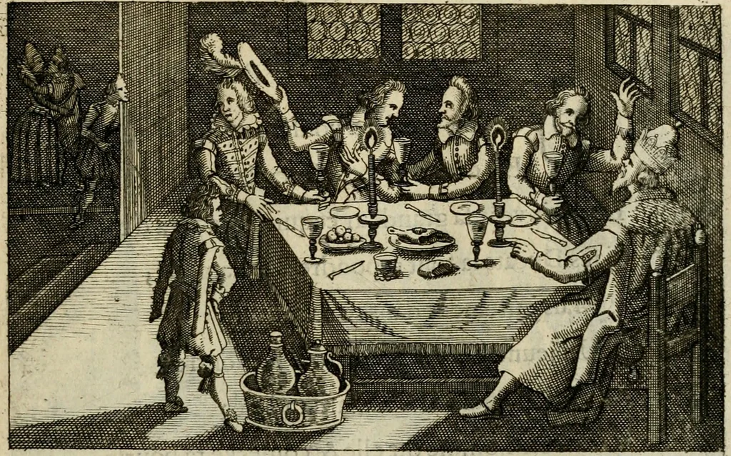 An illustration from Le centre de l'amour : decouvert soubs divers emblesmes galans et facetieux, 1687, leaf 110