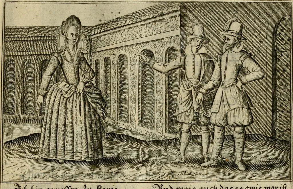 An illustration from Le centre de l'amour : decouvert soubs divers emblesmes galans et facetieux, 1687, leaf 172