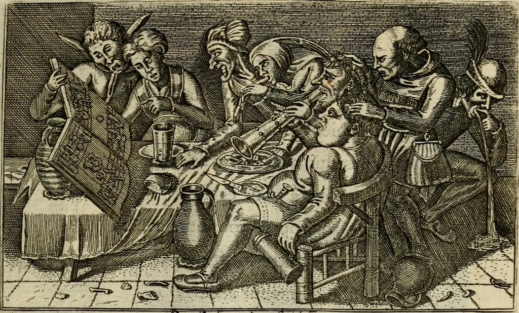 An illustration from Le centre de l'amour : decouvert soubs divers emblesmes galans et facetieux, 1687, leaf 178