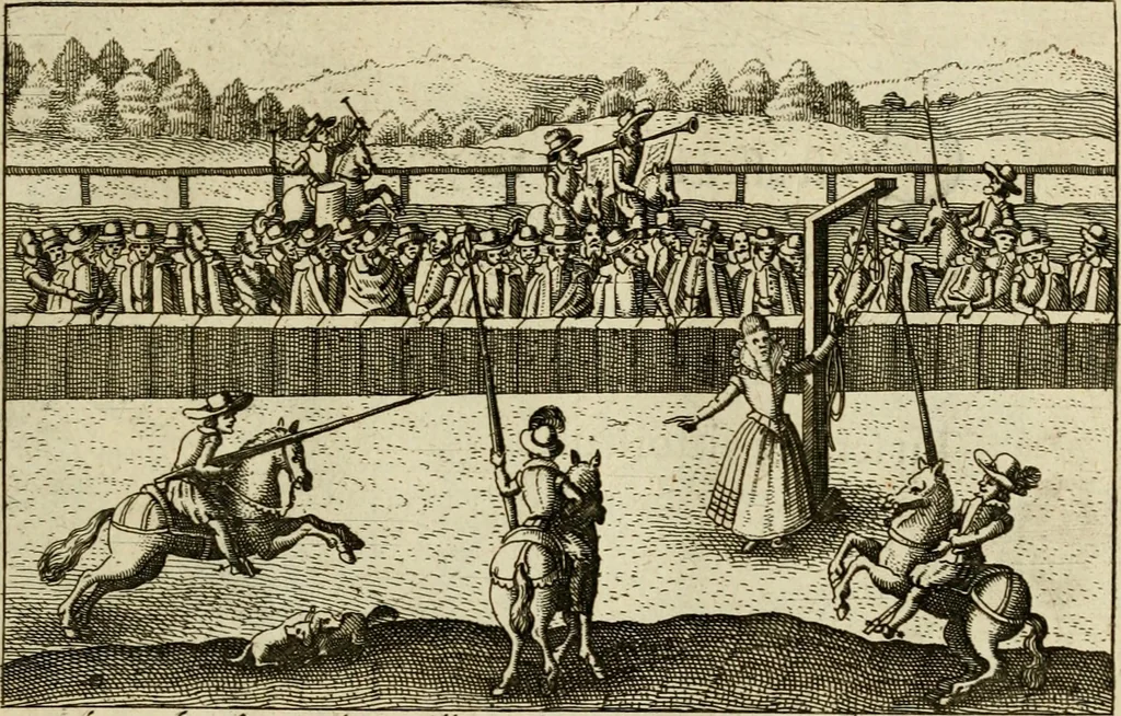 An illustration from Le centre de l'amour : decouvert soubs divers emblesmes galans et facetieux, 1687, leaf 38