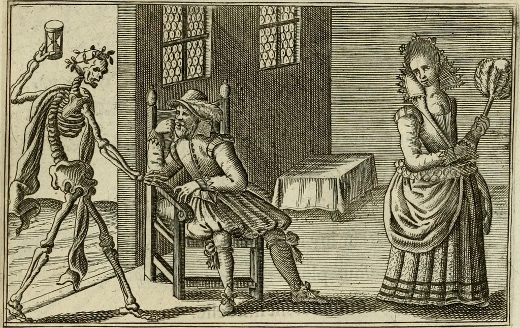 An illustration from Le centre de l'amour : decouvert soubs divers emblesmes galans et facetieux, 1687, leaf 88