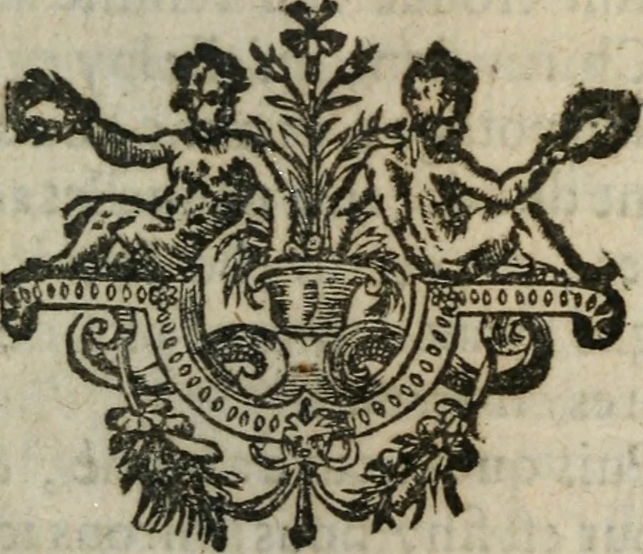 An illustration from Le Chasse ennuy, ou, L'honneste entretien des bonnes compagnies, 1641, leaf 565