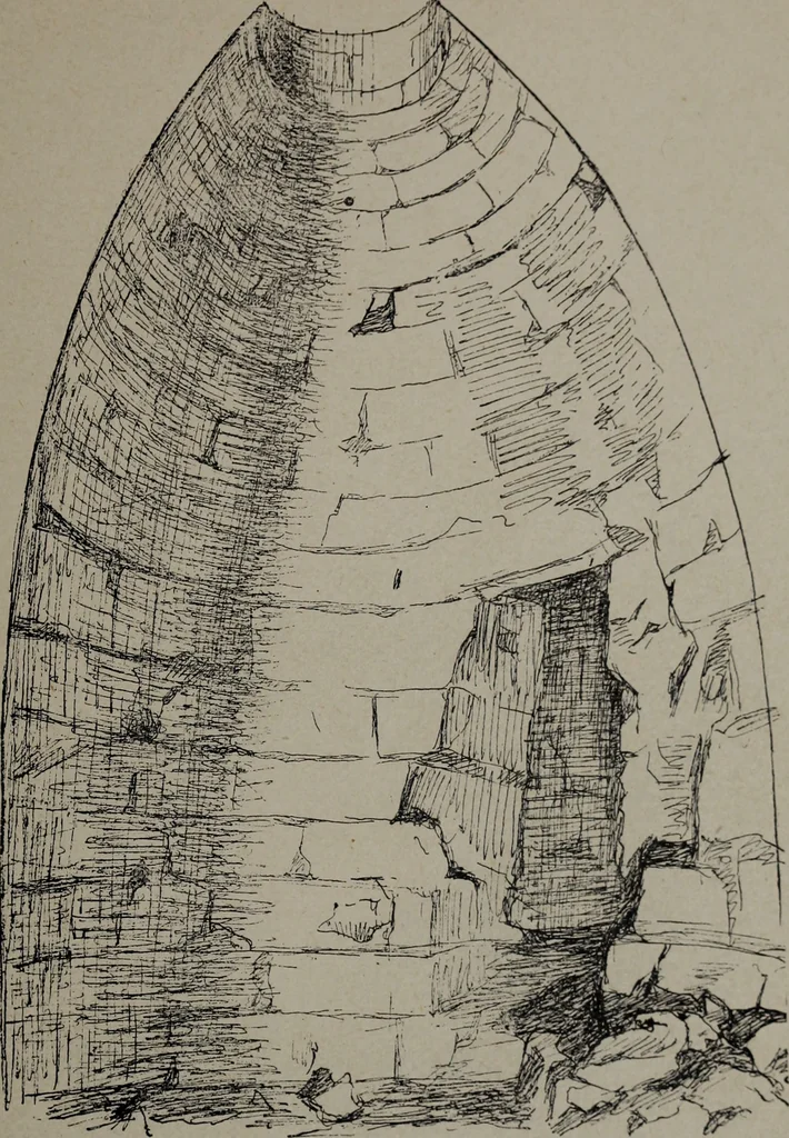An illustration from Le chateau féodal de Saint-Jean à Nogent-le-Rotrou : ses transformations dans le cours des siècles, 1912, leaf 182