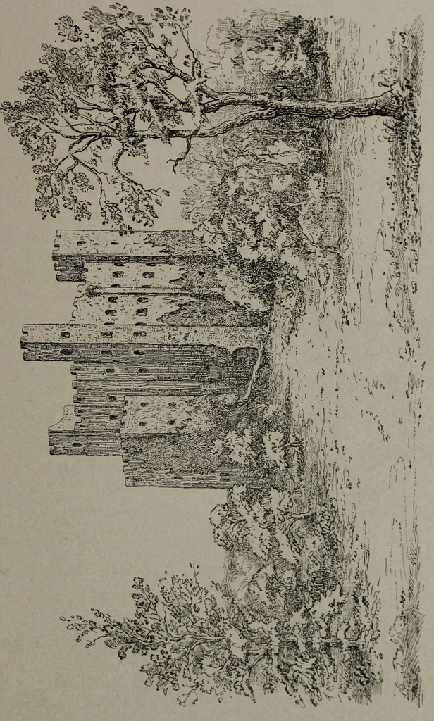 An illustration from Le chateau féodal de Saint-Jean à Nogent-le-Rotrou : ses transformations dans le cours des siècles, 1912, leaf 56