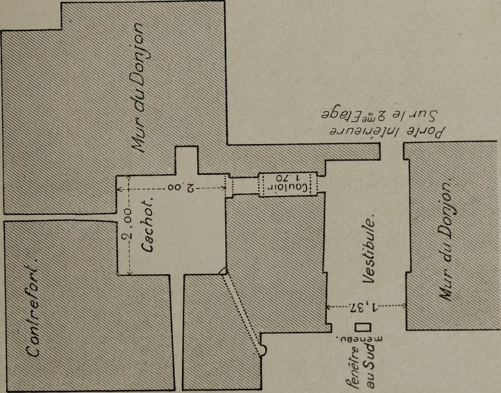 An illustration from Le chateau féodal de Saint-Jean à Nogent-le-Rotrou : ses transformations dans le cours des siècles, 1912, leaf 76
