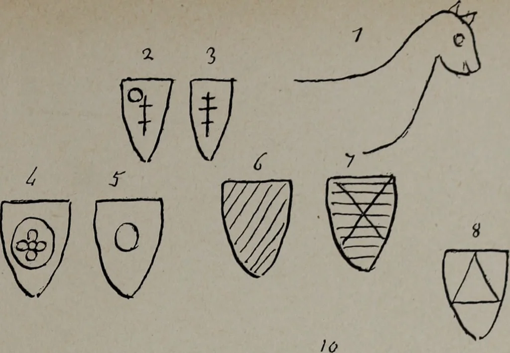 An illustration from Le chateau féodal de Saint-Jean à Nogent-le-Rotrou : ses transformations dans le cours des siècles, 1912, leaf 78