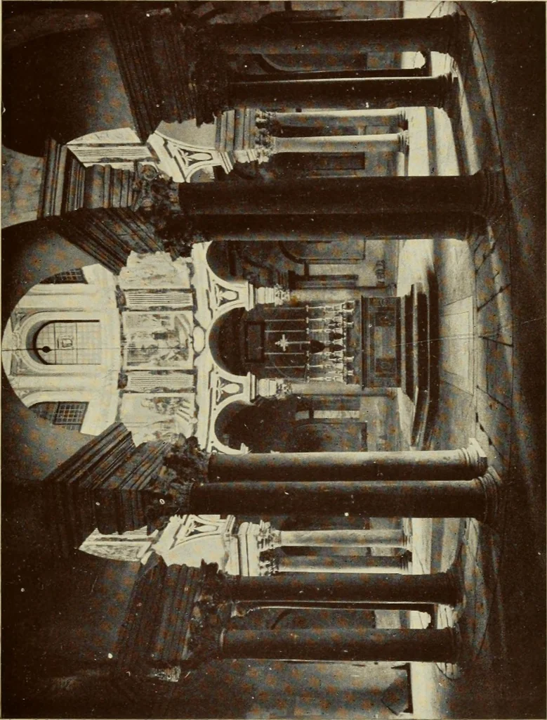 An illustration from Le chiese de Roma I, 1910, leaf 18