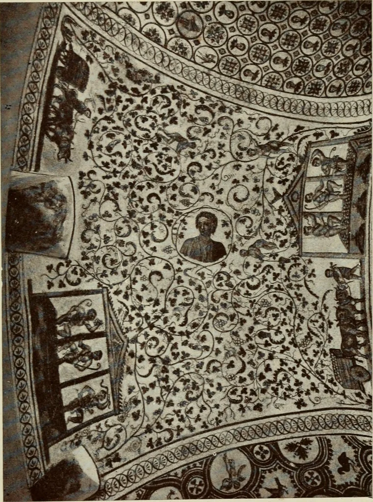 An illustration from Le chiese de Roma I, 1910, leaf 24