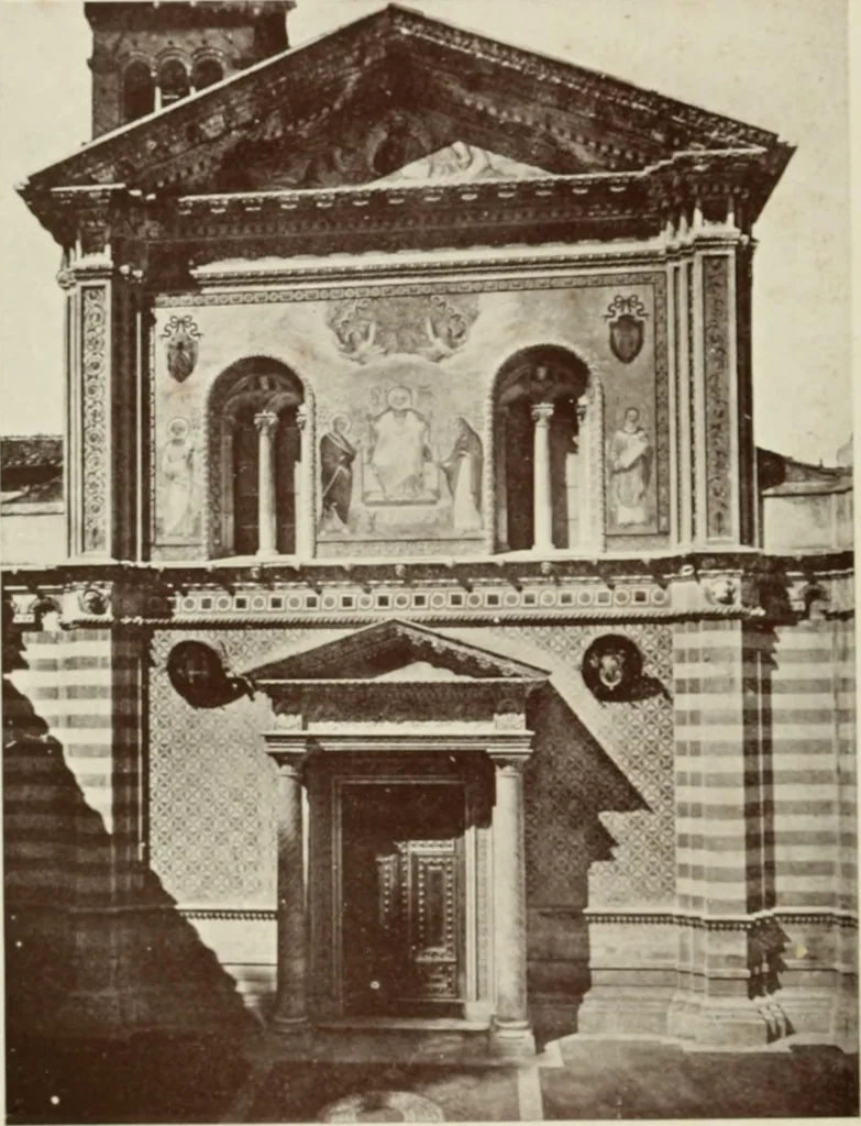 An illustration from Le chiese de Roma I, 1910, leaf 25